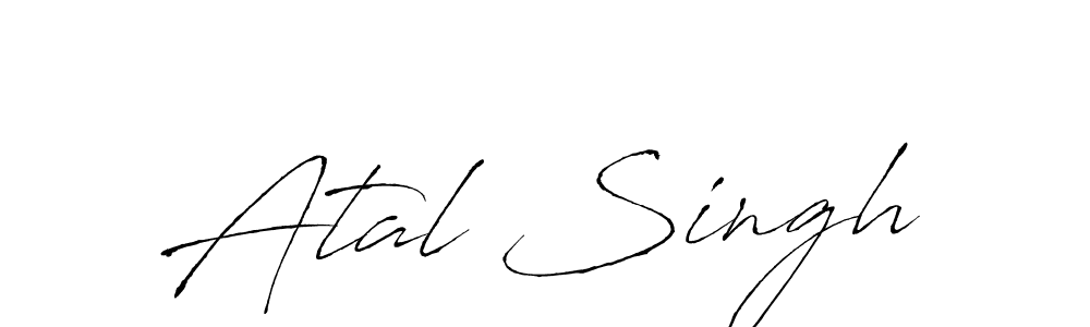 Design your own signature with our free online signature maker. With this signature software, you can create a handwritten (Antro_Vectra) signature for name Atal Singh. Atal Singh signature style 6 images and pictures png