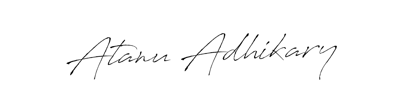 You can use this online signature creator to create a handwritten signature for the name Atanu Adhikary. This is the best online autograph maker. Atanu Adhikary signature style 6 images and pictures png