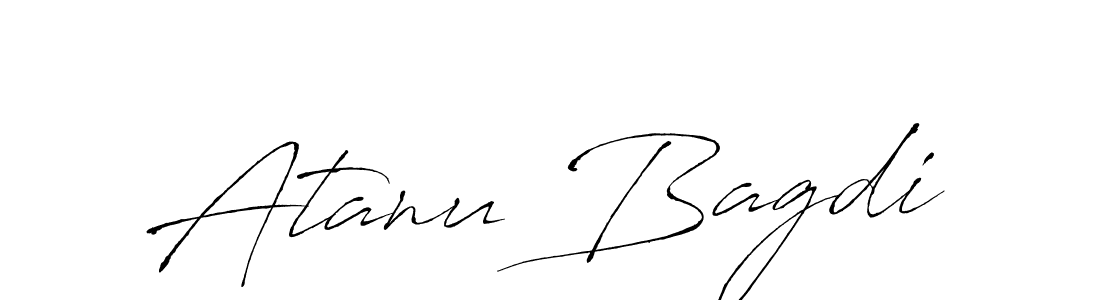 Also we have Atanu Bagdi name is the best signature style. Create professional handwritten signature collection using Antro_Vectra autograph style. Atanu Bagdi signature style 6 images and pictures png