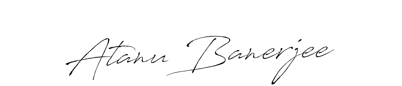 This is the best signature style for the Atanu Banerjee name. Also you like these signature font (Antro_Vectra). Mix name signature. Atanu Banerjee signature style 6 images and pictures png