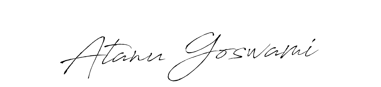 Make a short Atanu Goswami signature style. Manage your documents anywhere anytime using Antro_Vectra. Create and add eSignatures, submit forms, share and send files easily. Atanu Goswami signature style 6 images and pictures png