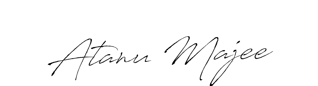 Design your own signature with our free online signature maker. With this signature software, you can create a handwritten (Antro_Vectra) signature for name Atanu Majee. Atanu Majee signature style 6 images and pictures png
