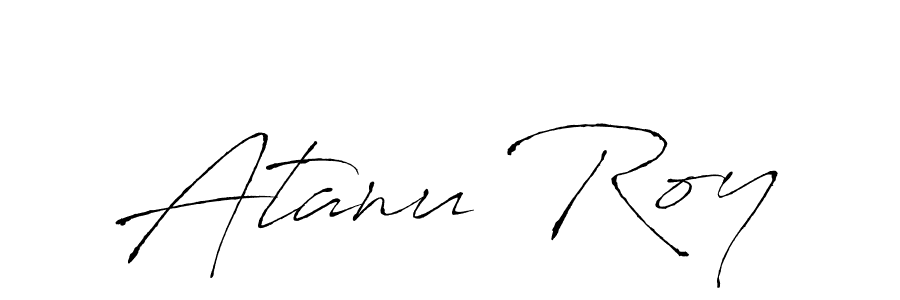 Atanu Roy stylish signature style. Best Handwritten Sign (Antro_Vectra) for my name. Handwritten Signature Collection Ideas for my name Atanu Roy. Atanu Roy signature style 6 images and pictures png