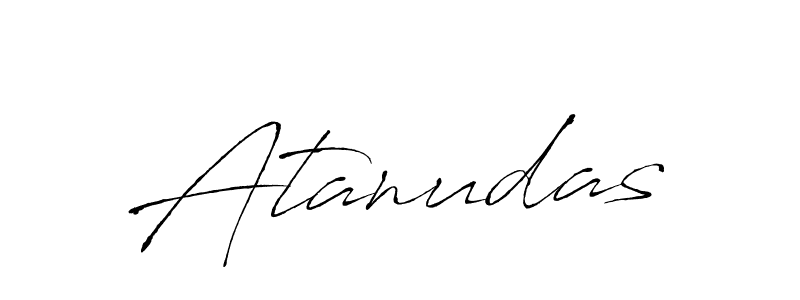 Antro_Vectra is a professional signature style that is perfect for those who want to add a touch of class to their signature. It is also a great choice for those who want to make their signature more unique. Get Atanudas name to fancy signature for free. Atanudas signature style 6 images and pictures png