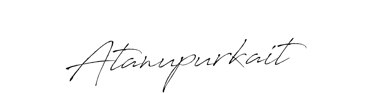 You should practise on your own different ways (Antro_Vectra) to write your name (Atanupurkait) in signature. don't let someone else do it for you. Atanupurkait signature style 6 images and pictures png