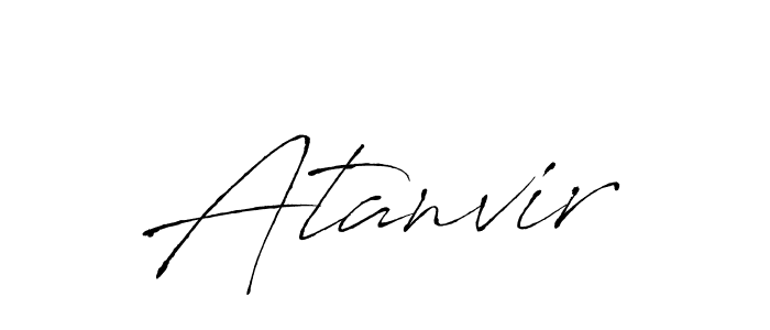 How to make Atanvir name signature. Use Antro_Vectra style for creating short signs online. This is the latest handwritten sign. Atanvir signature style 6 images and pictures png