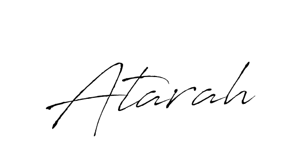 Create a beautiful signature design for name Atarah. With this signature (Antro_Vectra) fonts, you can make a handwritten signature for free. Atarah signature style 6 images and pictures png