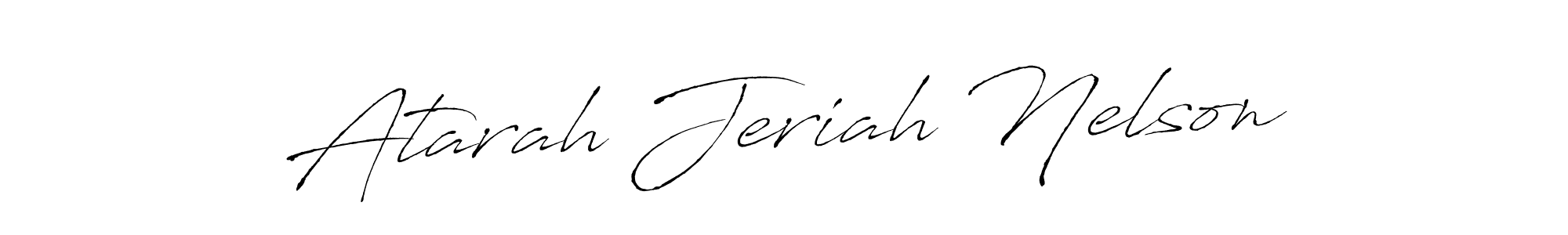 Make a short Atarah Jeriah Nelson signature style. Manage your documents anywhere anytime using Antro_Vectra. Create and add eSignatures, submit forms, share and send files easily. Atarah Jeriah Nelson signature style 6 images and pictures png