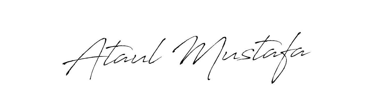 if you are searching for the best signature style for your name Ataul Mustafa. so please give up your signature search. here we have designed multiple signature styles  using Antro_Vectra. Ataul Mustafa signature style 6 images and pictures png