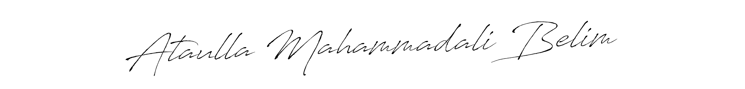 See photos of Ataulla Mahammadali Belim official signature by Spectra . Check more albums & portfolios. Read reviews & check more about Antro_Vectra font. Ataulla Mahammadali Belim signature style 6 images and pictures png