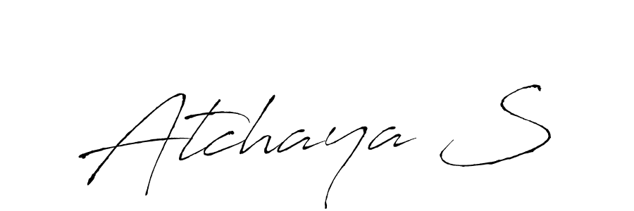 Make a short Atchaya S signature style. Manage your documents anywhere anytime using Antro_Vectra. Create and add eSignatures, submit forms, share and send files easily. Atchaya S signature style 6 images and pictures png