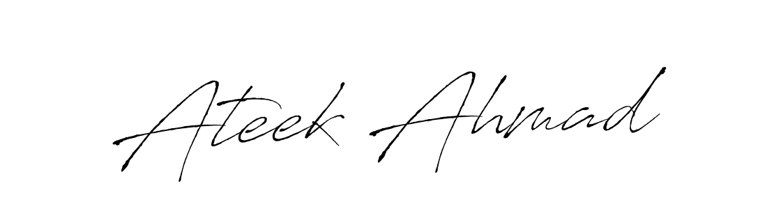 Once you've used our free online signature maker to create your best signature Antro_Vectra style, it's time to enjoy all of the benefits that Ateek Ahmad name signing documents. Ateek Ahmad signature style 6 images and pictures png