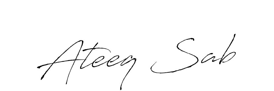 Once you've used our free online signature maker to create your best signature Antro_Vectra style, it's time to enjoy all of the benefits that Ateeq Sab name signing documents. Ateeq Sab signature style 6 images and pictures png