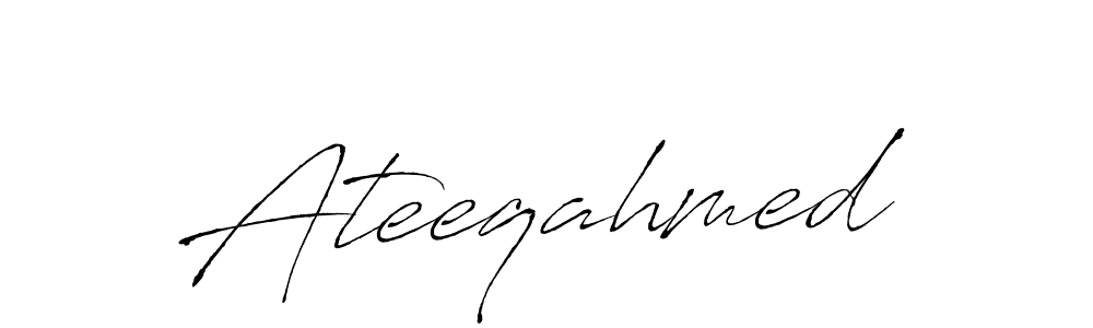 It looks lik you need a new signature style for name Ateeqahmed. Design unique handwritten (Antro_Vectra) signature with our free signature maker in just a few clicks. Ateeqahmed signature style 6 images and pictures png