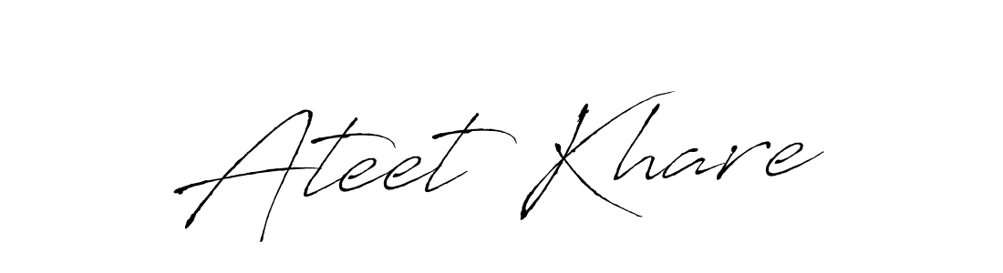 You can use this online signature creator to create a handwritten signature for the name Ateet Khare. This is the best online autograph maker. Ateet Khare signature style 6 images and pictures png