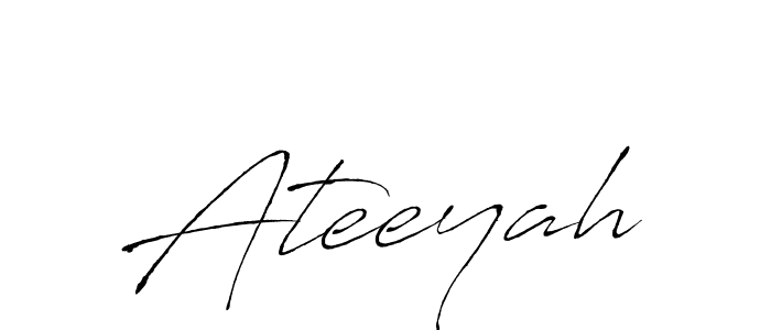 You can use this online signature creator to create a handwritten signature for the name Ateeyah. This is the best online autograph maker. Ateeyah signature style 6 images and pictures png