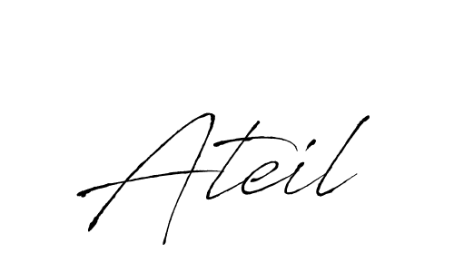 Once you've used our free online signature maker to create your best signature Antro_Vectra style, it's time to enjoy all of the benefits that Ateil name signing documents. Ateil signature style 6 images and pictures png