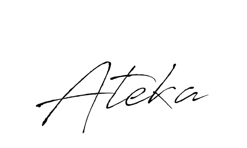 Make a short Ateka signature style. Manage your documents anywhere anytime using Antro_Vectra. Create and add eSignatures, submit forms, share and send files easily. Ateka signature style 6 images and pictures png