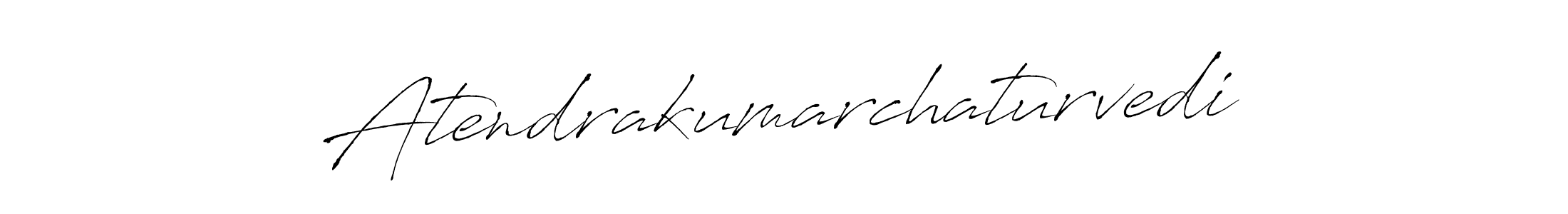 Design your own signature with our free online signature maker. With this signature software, you can create a handwritten (Antro_Vectra) signature for name Atendrakumarchaturvedi. Atendrakumarchaturvedi signature style 6 images and pictures png