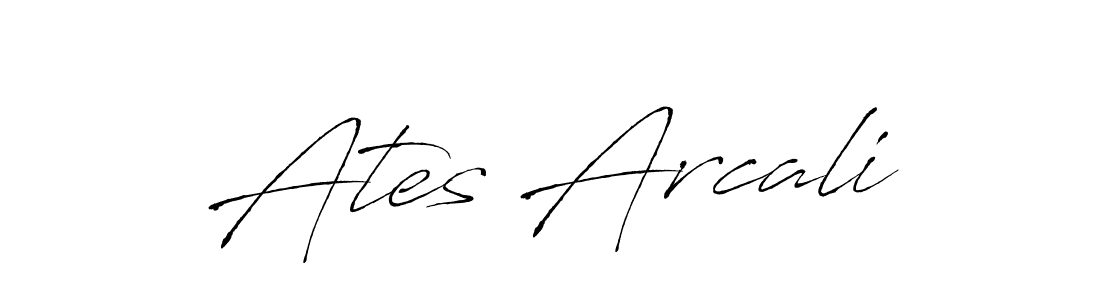 Ates Arcali stylish signature style. Best Handwritten Sign (Antro_Vectra) for my name. Handwritten Signature Collection Ideas for my name Ates Arcali. Ates Arcali signature style 6 images and pictures png