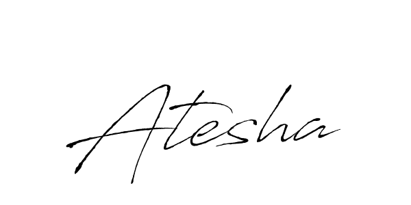 How to make Atesha signature? Antro_Vectra is a professional autograph style. Create handwritten signature for Atesha name. Atesha signature style 6 images and pictures png