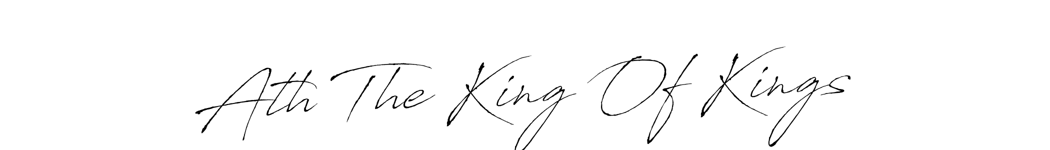 You should practise on your own different ways (Antro_Vectra) to write your name (Ath The King Of Kings) in signature. don't let someone else do it for you. Ath The King Of Kings signature style 6 images and pictures png