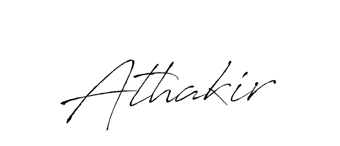 Use a signature maker to create a handwritten signature online. With this signature software, you can design (Antro_Vectra) your own signature for name Athakir. Athakir signature style 6 images and pictures png