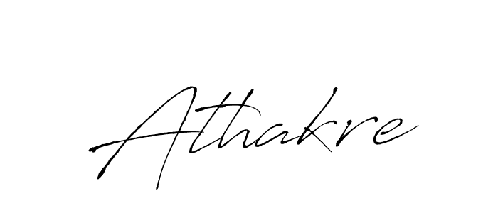 Use a signature maker to create a handwritten signature online. With this signature software, you can design (Antro_Vectra) your own signature for name Athakre. Athakre signature style 6 images and pictures png