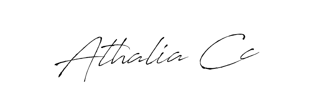 How to make Athalia Cc signature? Antro_Vectra is a professional autograph style. Create handwritten signature for Athalia Cc name. Athalia Cc signature style 6 images and pictures png