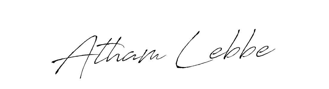 Make a beautiful signature design for name Atham Lebbe. Use this online signature maker to create a handwritten signature for free. Atham Lebbe signature style 6 images and pictures png