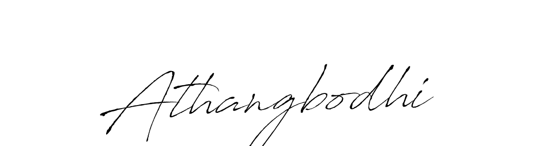 How to make Athangbodhi signature? Antro_Vectra is a professional autograph style. Create handwritten signature for Athangbodhi name. Athangbodhi signature style 6 images and pictures png