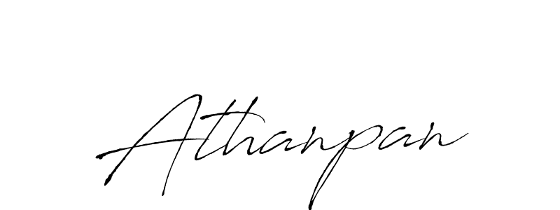 You should practise on your own different ways (Antro_Vectra) to write your name (Athanpan) in signature. don't let someone else do it for you. Athanpan signature style 6 images and pictures png