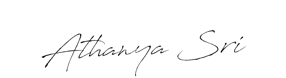 The best way (Antro_Vectra) to make a short signature is to pick only two or three words in your name. The name Athanya Sri include a total of six letters. For converting this name. Athanya Sri signature style 6 images and pictures png