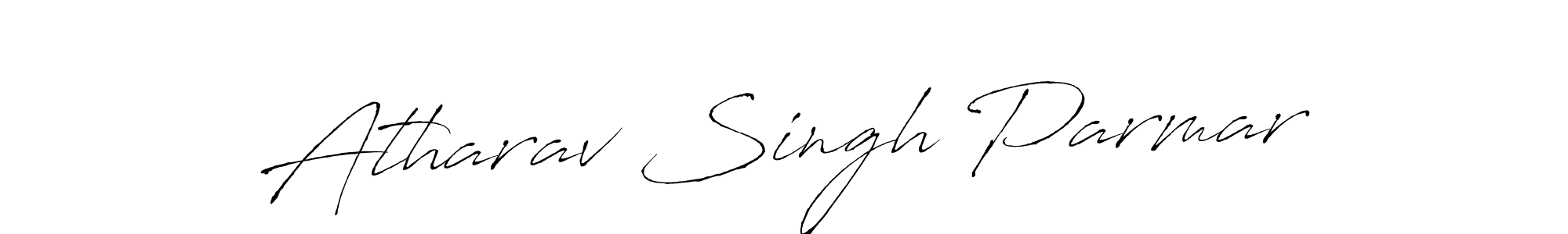 Create a beautiful signature design for name Atharav Singh Parmar. With this signature (Antro_Vectra) fonts, you can make a handwritten signature for free. Atharav Singh Parmar signature style 6 images and pictures png