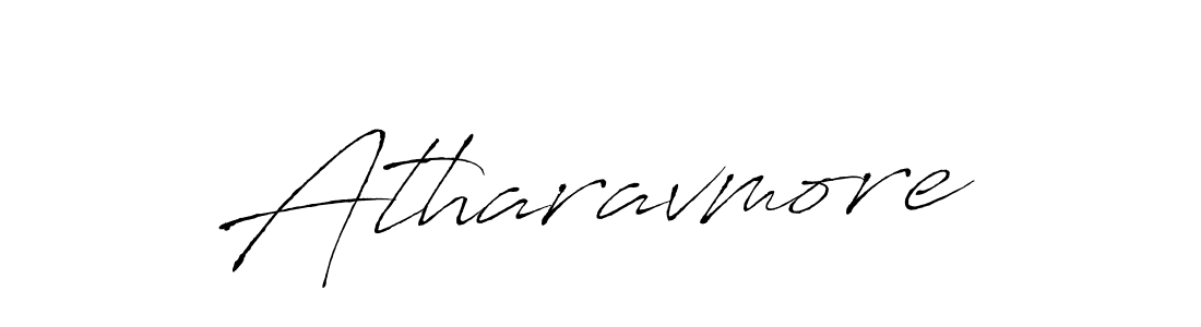 Create a beautiful signature design for name Atharavmore. With this signature (Antro_Vectra) fonts, you can make a handwritten signature for free. Atharavmore signature style 6 images and pictures png