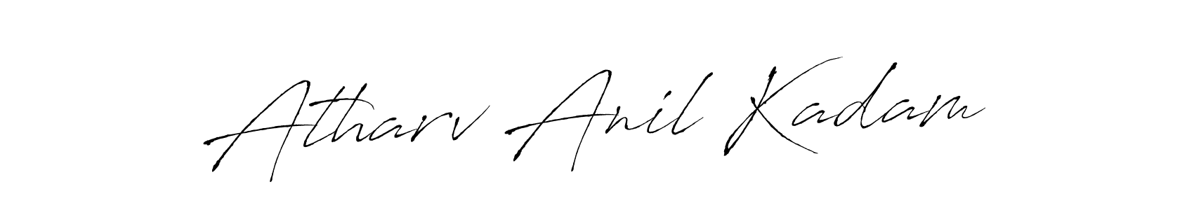 Use a signature maker to create a handwritten signature online. With this signature software, you can design (Antro_Vectra) your own signature for name Atharv Anil Kadam. Atharv Anil Kadam signature style 6 images and pictures png