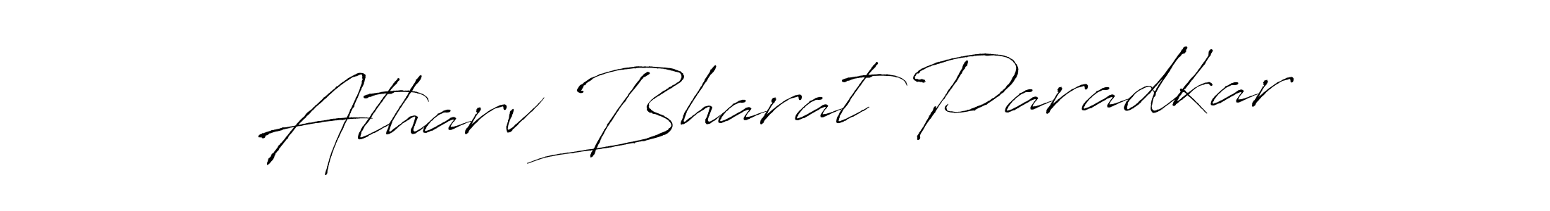 Design your own signature with our free online signature maker. With this signature software, you can create a handwritten (Antro_Vectra) signature for name Atharv Bharat Paradkar. Atharv Bharat Paradkar signature style 6 images and pictures png