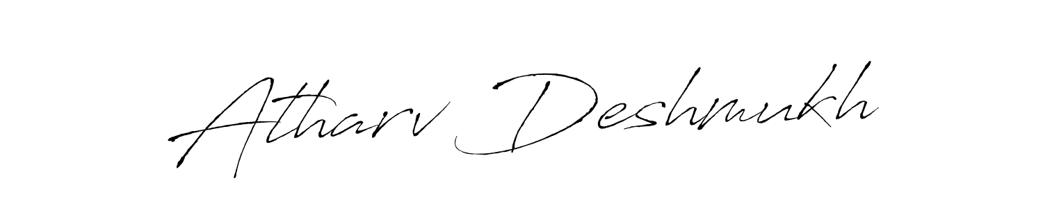 You should practise on your own different ways (Antro_Vectra) to write your name (Atharv Deshmukh) in signature. don't let someone else do it for you. Atharv Deshmukh signature style 6 images and pictures png