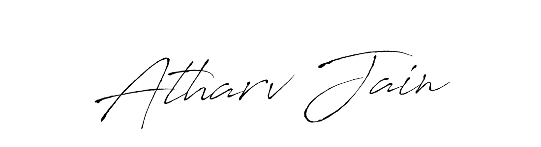 Antro_Vectra is a professional signature style that is perfect for those who want to add a touch of class to their signature. It is also a great choice for those who want to make their signature more unique. Get Atharv Jain name to fancy signature for free. Atharv Jain signature style 6 images and pictures png