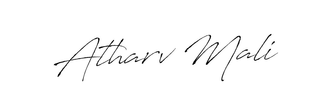 Use a signature maker to create a handwritten signature online. With this signature software, you can design (Antro_Vectra) your own signature for name Atharv Mali. Atharv Mali signature style 6 images and pictures png