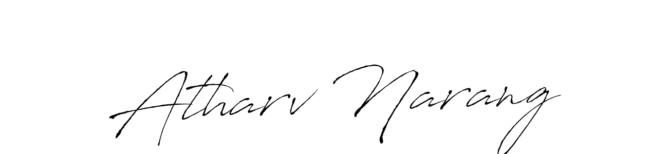 Similarly Antro_Vectra is the best handwritten signature design. Signature creator online .You can use it as an online autograph creator for name Atharv Narang. Atharv Narang signature style 6 images and pictures png
