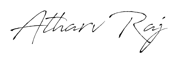 Also You can easily find your signature by using the search form. We will create Atharv Raj name handwritten signature images for you free of cost using Antro_Vectra sign style. Atharv Raj signature style 6 images and pictures png