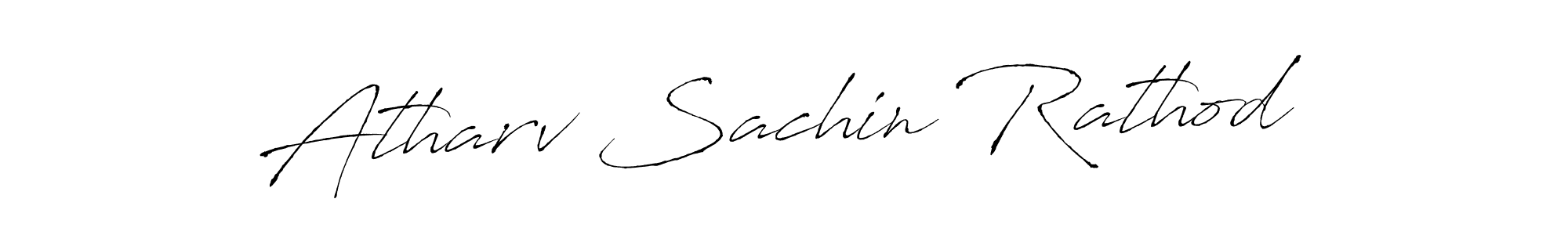 This is the best signature style for the Atharv Sachin Rathod name. Also you like these signature font (Antro_Vectra). Mix name signature. Atharv Sachin Rathod signature style 6 images and pictures png