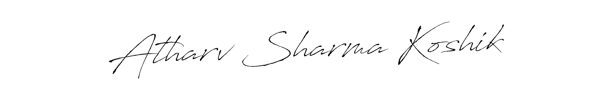 How to Draw Atharv Sharma Koshik signature style? Antro_Vectra is a latest design signature styles for name Atharv Sharma Koshik. Atharv Sharma Koshik signature style 6 images and pictures png