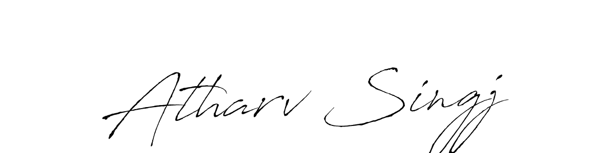 It looks lik you need a new signature style for name Atharv Singj. Design unique handwritten (Antro_Vectra) signature with our free signature maker in just a few clicks. Atharv Singj signature style 6 images and pictures png