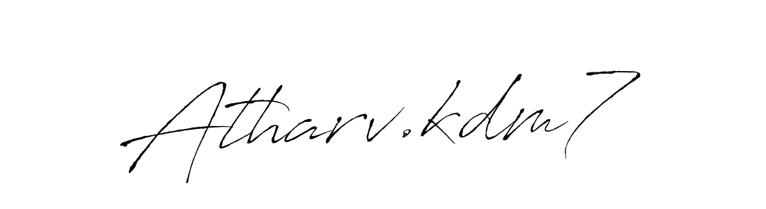 Use a signature maker to create a handwritten signature online. With this signature software, you can design (Antro_Vectra) your own signature for name Atharv.kdm7. Atharv.kdm7 signature style 6 images and pictures png