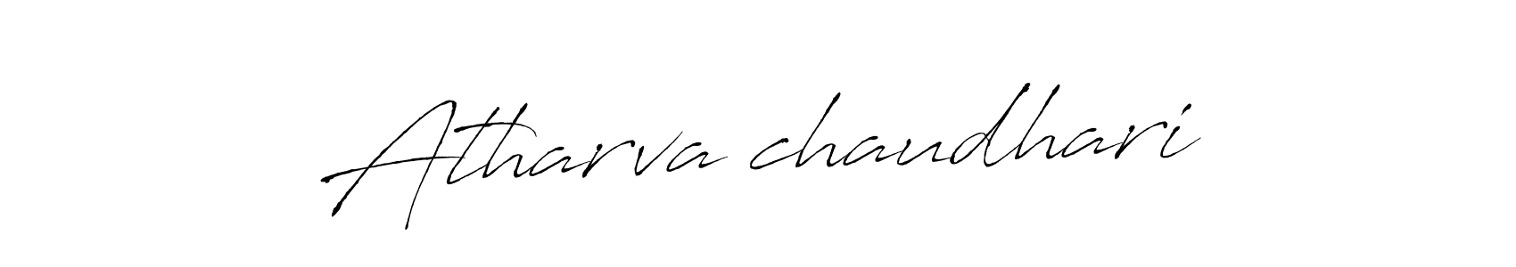 Antro_Vectra is a professional signature style that is perfect for those who want to add a touch of class to their signature. It is also a great choice for those who want to make their signature more unique. Get Atharva^chaudhari name to fancy signature for free. Atharva^chaudhari signature style 6 images and pictures png