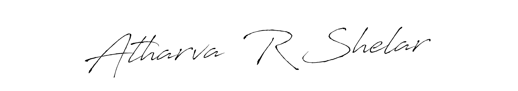 Atharva  R Shelar stylish signature style. Best Handwritten Sign (Antro_Vectra) for my name. Handwritten Signature Collection Ideas for my name Atharva  R Shelar. Atharva  R Shelar signature style 6 images and pictures png