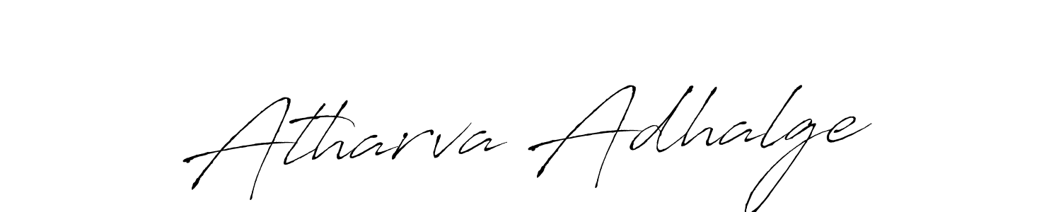 Similarly Antro_Vectra is the best handwritten signature design. Signature creator online .You can use it as an online autograph creator for name Atharva Adhalge. Atharva Adhalge signature style 6 images and pictures png