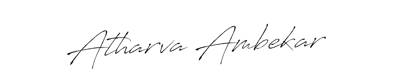 Atharva Ambekar stylish signature style. Best Handwritten Sign (Antro_Vectra) for my name. Handwritten Signature Collection Ideas for my name Atharva Ambekar. Atharva Ambekar signature style 6 images and pictures png